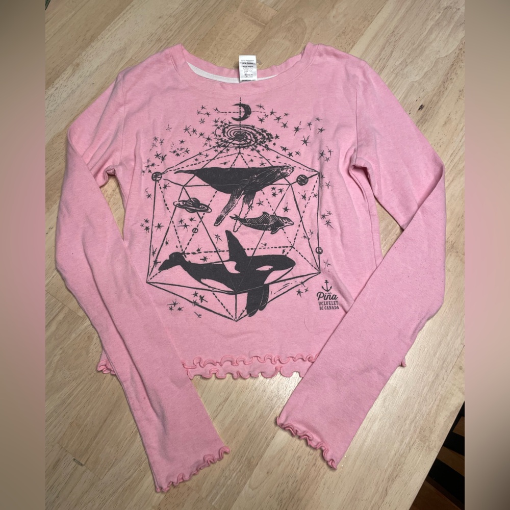 Whimsical Celestial Vancouver Island Tofino Ocean Top